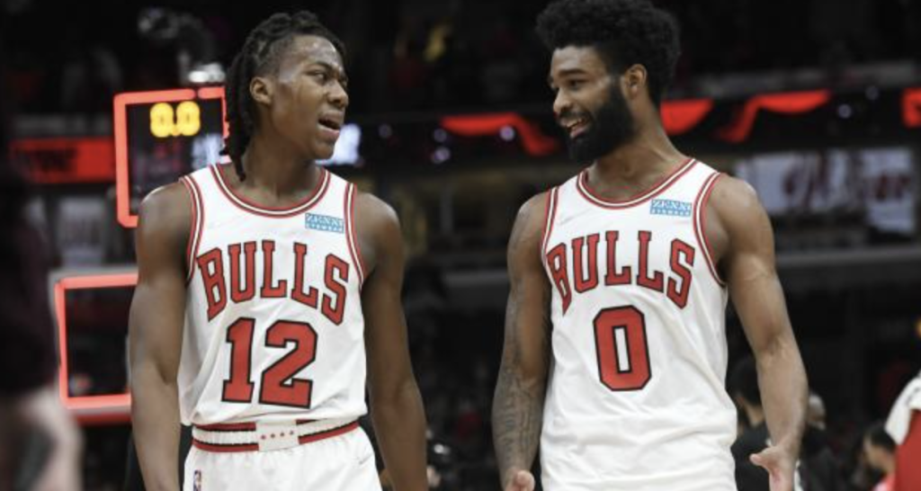 Coby White And Ayo Dosunmu of Chicago Bulls 2024